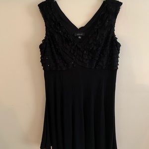 Beautiful Sequins flare dress.